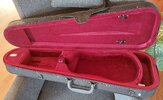 Violin Case 4/4 BK/RD - Ein leichter Geigenkoffer