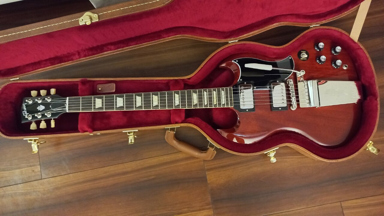 86 Gibson SG Standard 61 Maestro Vintage Cherry 19.jpg