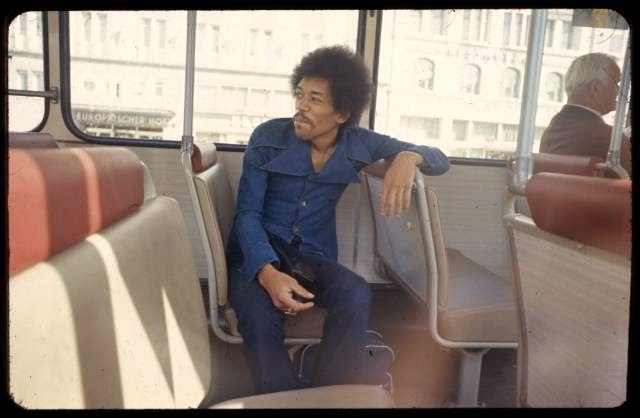 Jimi Hendrix Coming for the Final Concert Performance at the Isle of Fehmarn, 1970 (13).jpg