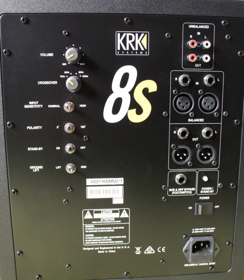 Review] KRK 8s Subwoofer Musiker-Board