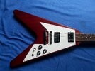 Flying V Worn Cherry