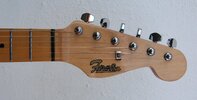 Firefoox Mini Strat Red MN India head.jpg