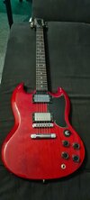 EPIPHONE 1989 SG G400 CH mit vielen Upgrades