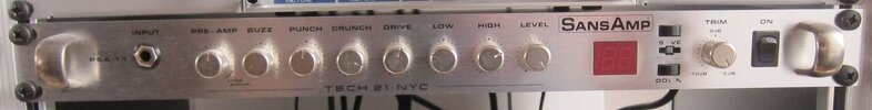 Tech 21 SansAmp PSA 1.1 inkl. User's Guide Gitarren Bass Preamp