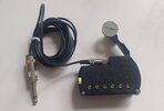 SCHALLER Schallloch-Pickup m. Kabel - Soundhole pickup f. Akustikgitarre