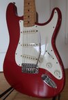 Fender Stratocaster MIM burgundy red, vintage