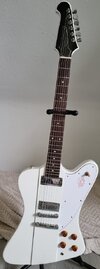 Tokai Firebird "Snow White", Made in China