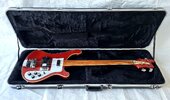 Rickenbacker 4001 Fretless Bass 1978 Burgundy-Glo im Originalkoffer