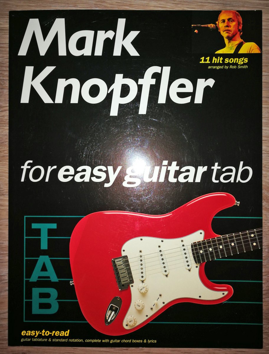 Buch Mark Knopfler For Easy Guitar Tab Musiker Board