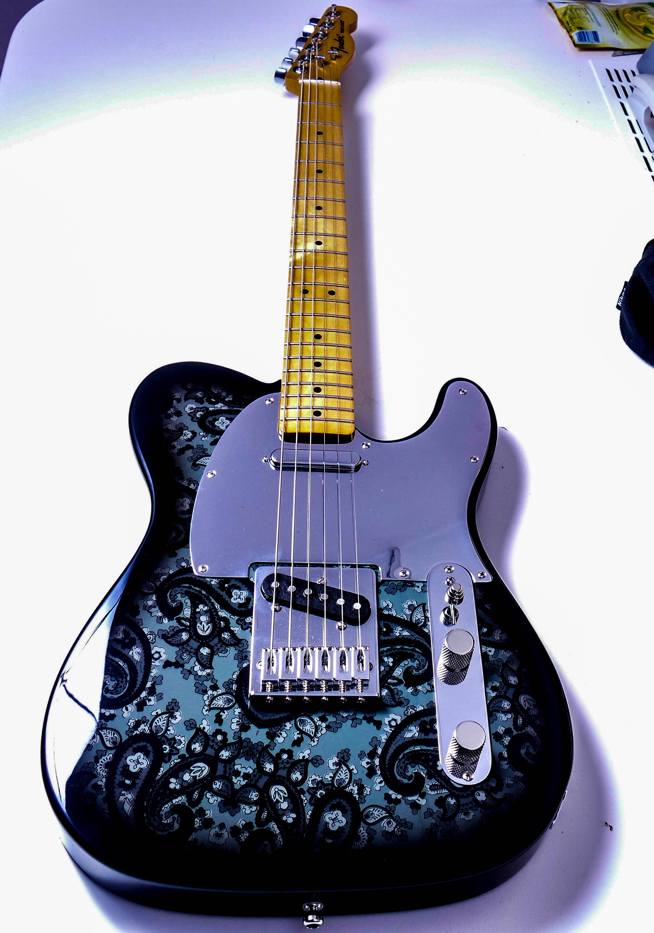 FSR Black Paisley Telecaster