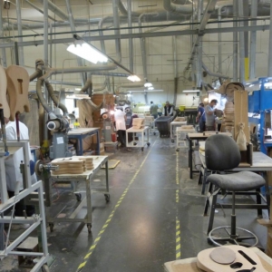 Fender Factory Tour - Wood Shop