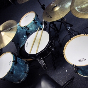 Aqua Drumset