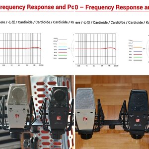 sE Electronics sE4100 und T1