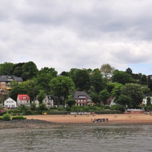 Der Elbstrand Höhe Strandperle