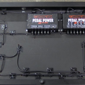 Slash's Pedal Board (Unterseite)