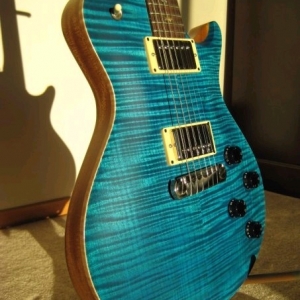 PRS Blue Matteo 10 Top