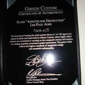 Certificate Of Authenticity