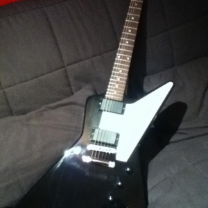 Gibson Explorer nach dem Pimpen