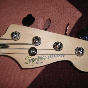 Headstock mit Vintage Mechaniken