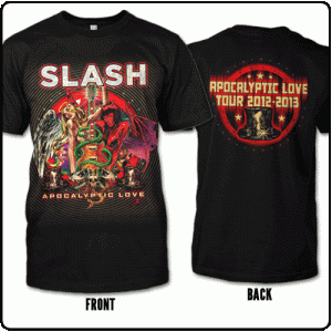 SLASH - Apocalyptic Love Tour 2012-2013 Shirt