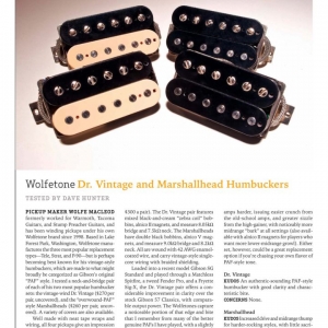 WOLFETONE   Dr. Vintage & Marshallheads