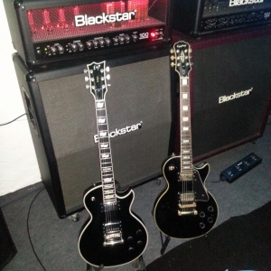 ESP Eclipse CTM + Epi Les Paul Custom