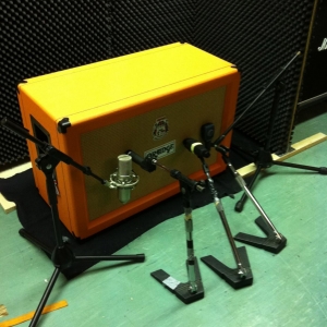 Orange PPC 212 beim Recording