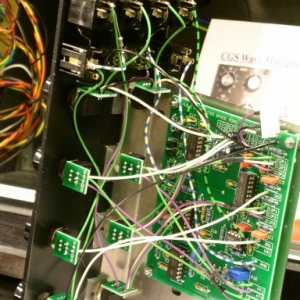 MFOS Sonic Multiplier (Ring Modulator, Verzerrer, Sinus Oszillator) Rückseite