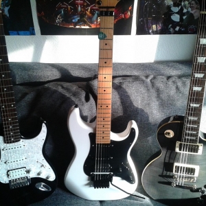 Meine 3 Gitarren zusammen