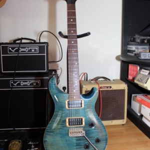 PRS CE24 Maple Top, 1991, Royal Blue (inzwischen etwas verblasst....)