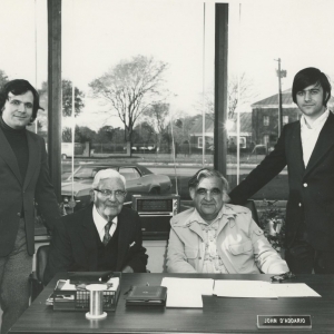 (Left To Right) John D'Addario Jr., Charles D'Addario, John D'Addario Sr., Jim D'Addario @ Manuf