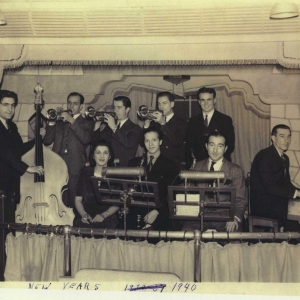 John D'Addario Sr. 's band on New Years Eve 1940