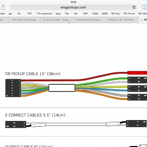 EMG tw cable