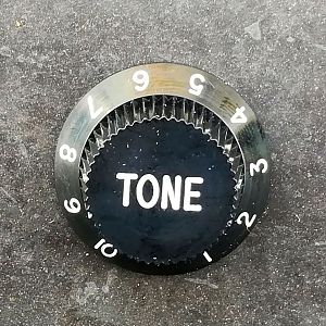 Harley Benton Parts Tone Poti Knob BK