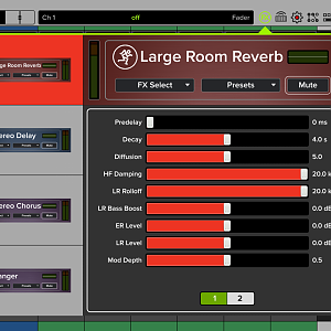 31 IPad FX Large Room Delay Parameter