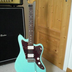 Squier Jagmaster '97 Vista Series Sonic Blue