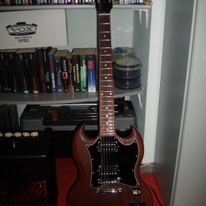 Gibson SG Special Faded Worn Brown 1