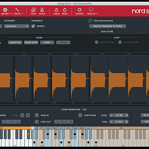 Nord Sample Editor 3 For NW2 - Screenshot Kopie