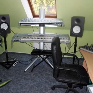 Teilansicht meines Studios.