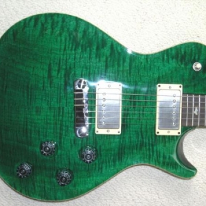 PRS SC245 emerald green birds