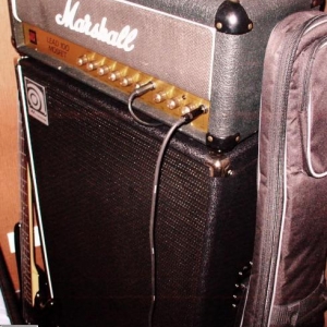 Marshall Lead 100 Mosfet & Ampeg SVT610-HLF, Ibanez GSR-200