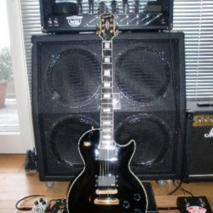 Epiphone Les Paul Custom mit EMG 81& 85