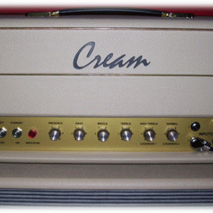 Der CREAM JTA 45 - ein Vollröhrenamp, point to point handwired von TWINSOUND.  Seit 2009 in meinem Gerätepark. Er sieht nicht nur so aus, wie der legendäre Marshall JTM 45, er klingt auch so - unbeschreiblich. Er hat definitiv den besten Cleansound, den ich je gehört habe. Er hat jetzt mit dem custom made Headshell von TUBE-TOWN ein neues  'Zuhause' bekommen, in leckerem Smooth-Blonde-Tolex.