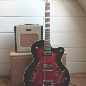 Neubauer Gitarre mit Fender Champion 600