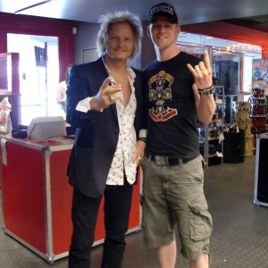 Matt Sorum im "Guitar Center" in Hollywood auf dem Sunset Strip.