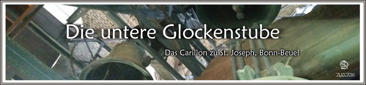 06-01 Banner 06 Untere Glockenstube - Carillon St Joseph Bonn Beuel Foto 20161021_111727