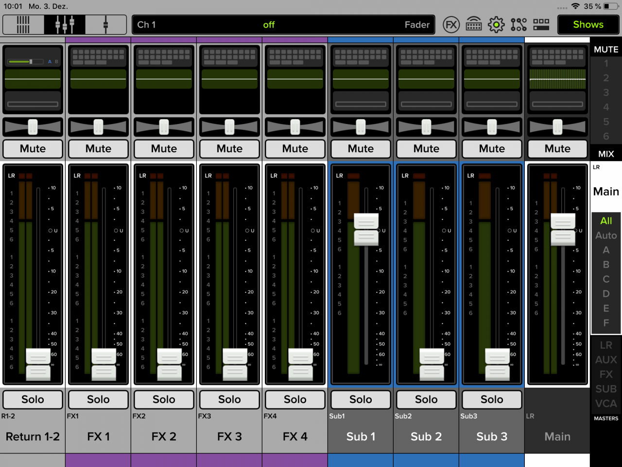 12 IPad Return, FX, Sub