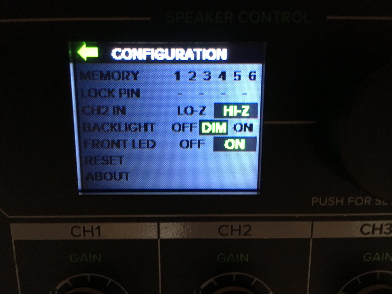 18 212 Control Config