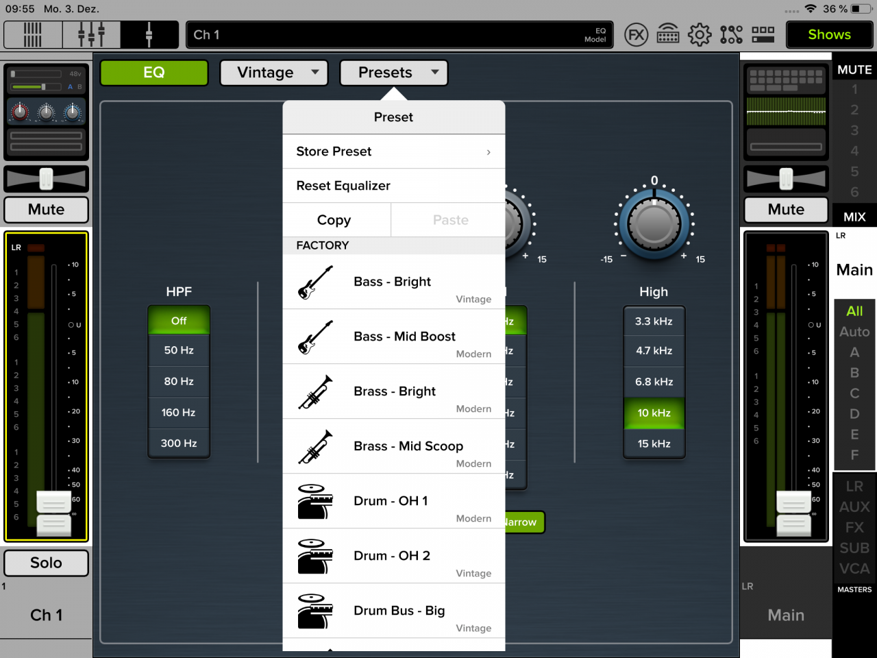 20 IPad EQ Presets