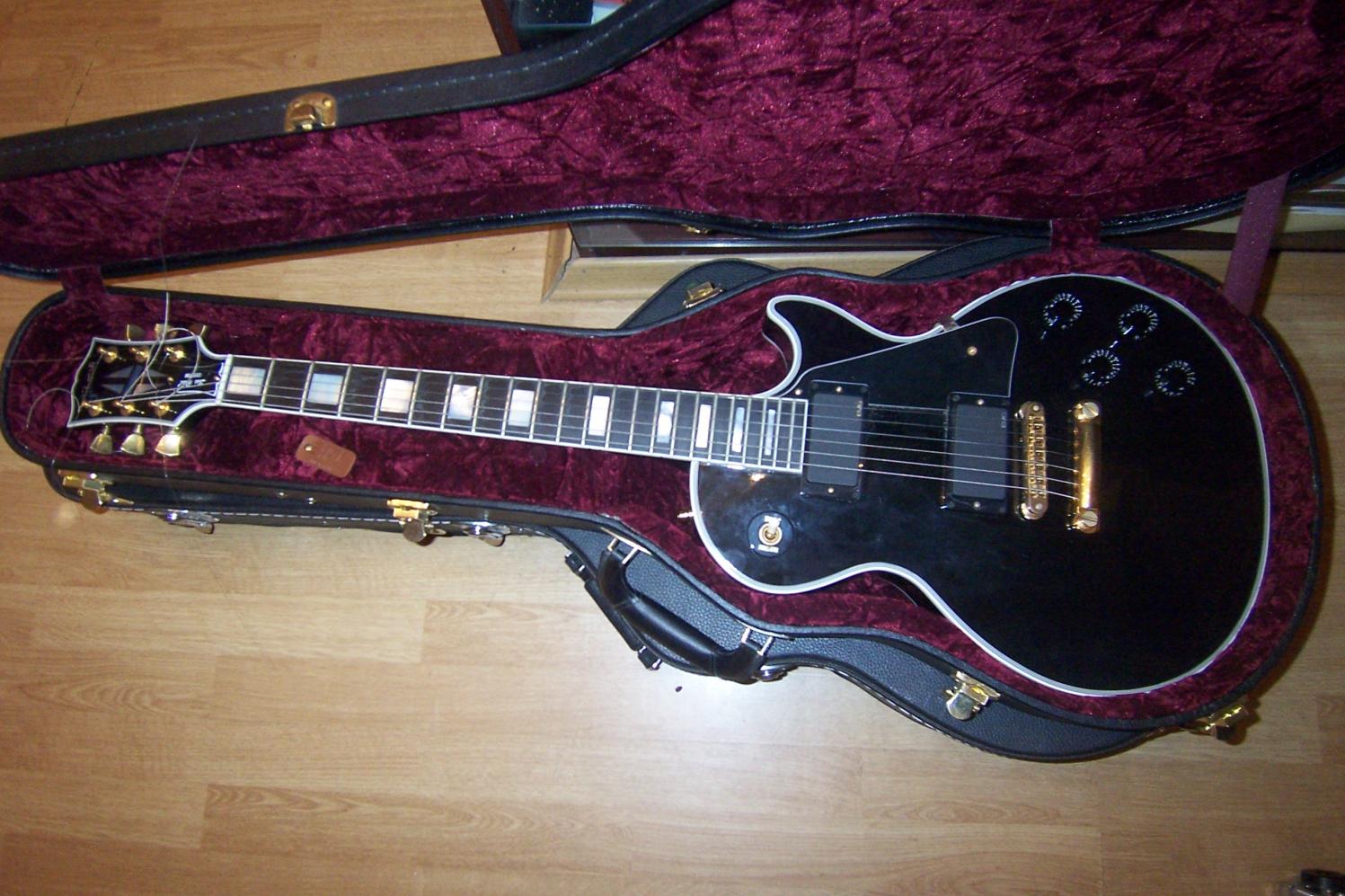 2005er gibson les paul custom (CS 50169)
emg 81, emg 85